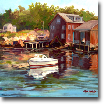 Afternoon Light Cohasset Harbor
20 x 24